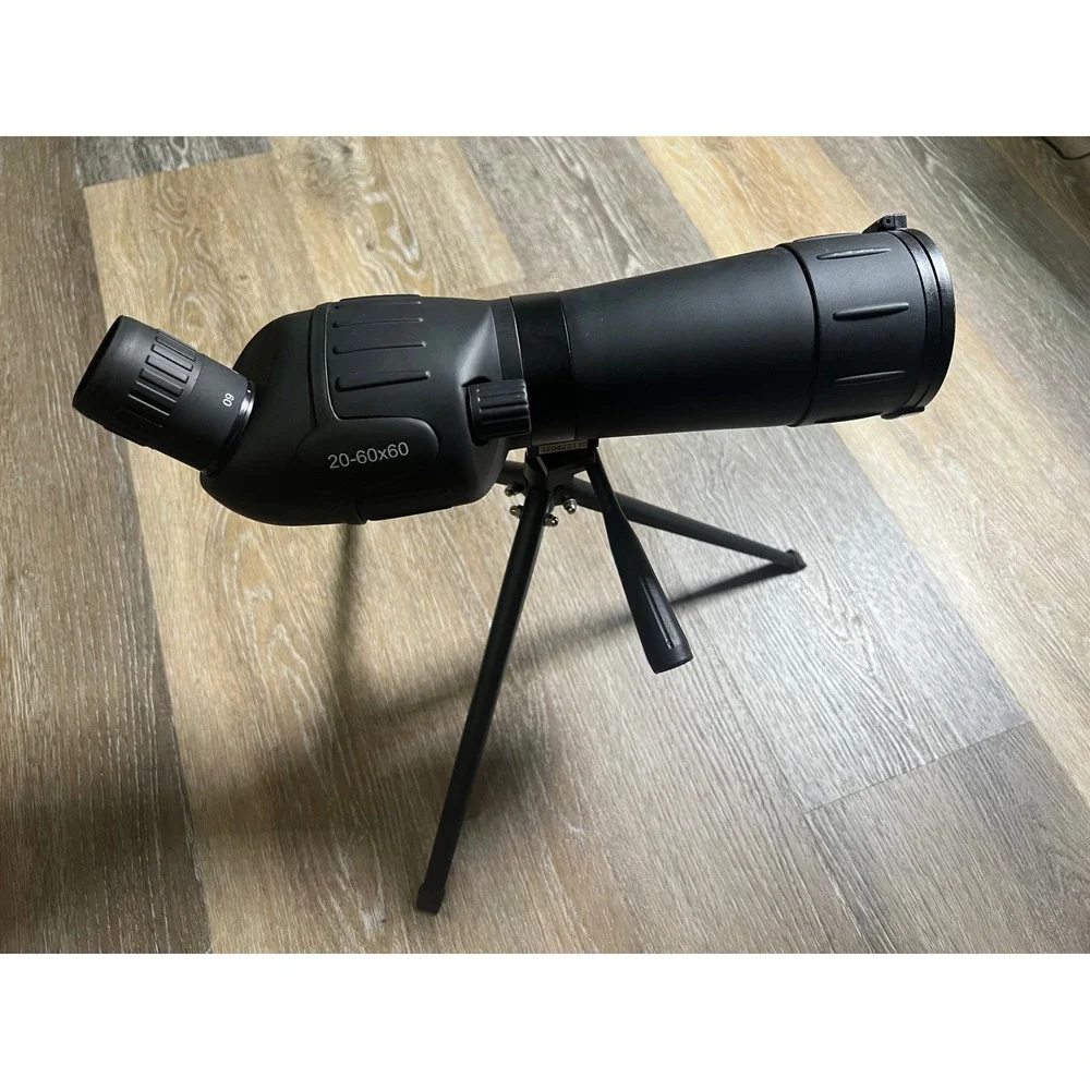 Spotting Scope OS Black 20-60x60 Magnification With Tripod